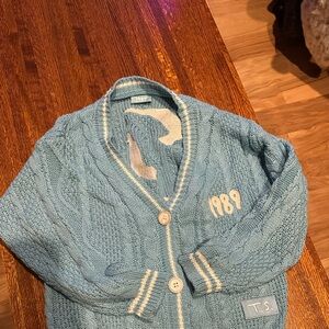 Taylor Swift Baby Blue 1989 Cardigan XS Small new